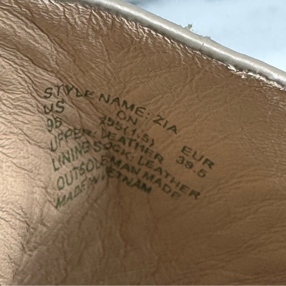 Kate Spade Zia Platform Leather Espadrille Snake Print Size 9 B - Picture 11 of 13